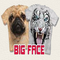 animal face t-shirts