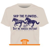 Skip The Flowers Womens T-Shirt