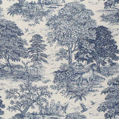 Yearning Bluebell Fabric